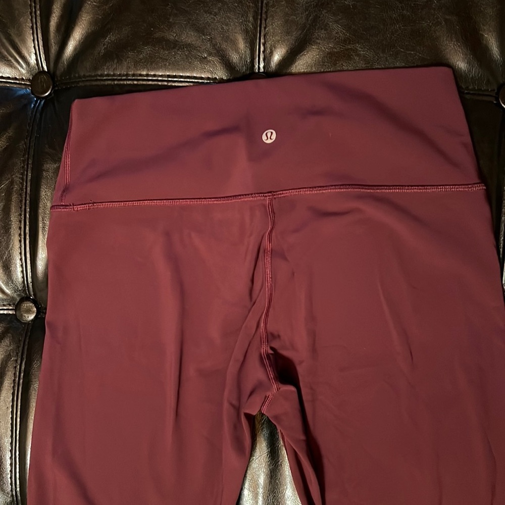 NWOT Maroon Align Leggings Lululemon